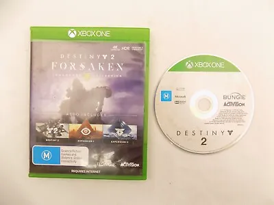 Mint Disc Xbox One Destiny 2 Forsaken Legendary Collection Free Postage • $27.90