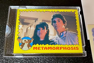 1984 Topps Vault Gremlins Proof Card Blank Back Phoebe Cates Zach Galligan Movie • $150