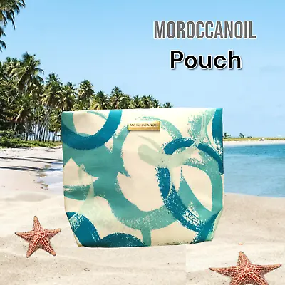 Moroccanoil Beaute Makeup Bag Pouch Cosmetic Bag Free Shipping • $9