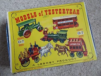 Matchbox Models Of Yesteryear Gift Set G7 - 1962 (Models And Box Very Near Mint) • $273.54