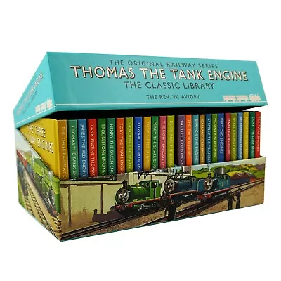 Thomas The Tank Engine: The Classic Library 26 Books Collection - Ages 5+ - HB • £36.43