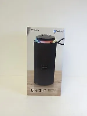 Merkury Circuit Portable Wireless Black Bluetooth Speaker Open Box • $24.99