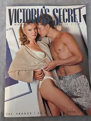 RARE Victoria's Secret WINTER 1987 Catalog Brochure Gail Elliott Maria Von Hartz • $49.98