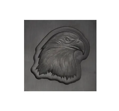 Small - Eagle Head 3D Graphite Ingot Mold For Precious Metal Casting Gold Silver • $41.94