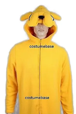$39.90 • Buy JAKE ADULT COSTUME Adventure Time Finn Dog Halloween
