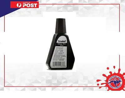$13.45 • Buy TRODAT DATE STAMP INK Refill Stamp Ink PAD TRODAT 7011 BLACK 28ML Waterbased Ink