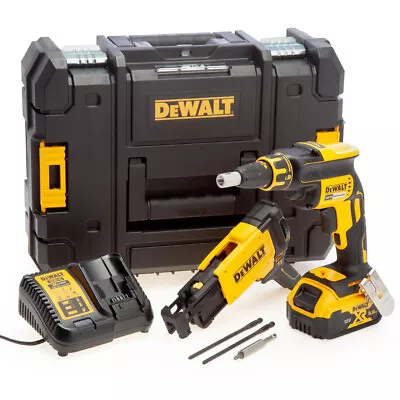 Dewalt DCF620P1K 18V Brushless Collated Drywall Screwdriver (1 X 5.0Ah Battery) • £250.80