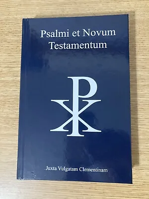 Clementine Vulgate: Psalmi Et Novum Testamentum Psalms And New Testament: Latin • $28.99