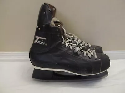 Vintage VTG Size 10 Men's CCM Tacks Ice Hockey Skates • $34.99