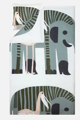 Marimekko  Karkuteillä Duvet Cover Plus Pillow Case From Finland NWT • $120