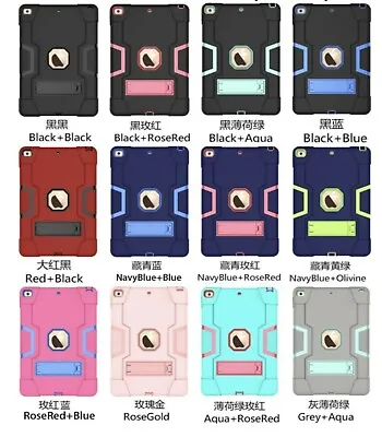 Heavy Duty Case Shockproof Hard Stand Cover For IPad 10.2'' 2020 8th Generation • $13.99