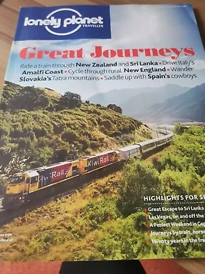 Lonely Planet Magazine September 2015 Read Once New Zealand Sri Lanka Slovakia  • £1.50