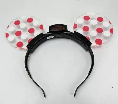 Disney On Ice Mickey Minnie Mouse Flashing Light-Up Ears Headband Polka Dots • $10.99