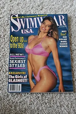 Swimwear U.s.a. March 1990 Vol. 4 Number 1  100 Pages Venus Swimwear Models • $34.99