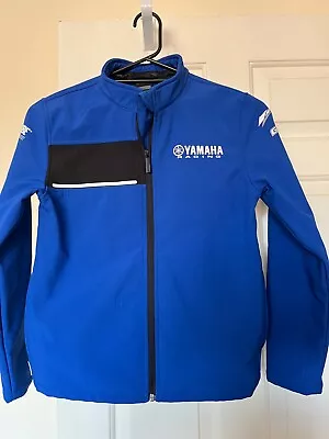 Blue Yamaha Racing Jacket Childs Age 11/12 New Condition • £16