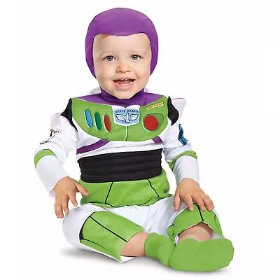 Kids Official Disney Buzz Lightyear Costume Baby Infant Toy Story Fancy Dress • £29.99