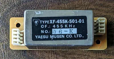 Yaesu FT-1000 CW Filter 500Hz XF-455K-501-01  XF-E  Excellent • $105