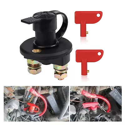 Battery Isolator Disconnect Cut Off Power Master Kill Switch For Marine Car Boat • $9.45