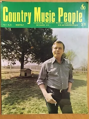 Country Music People - November 1970 - Tom T Hall - Sunstroke - Linda Martell • £6.99