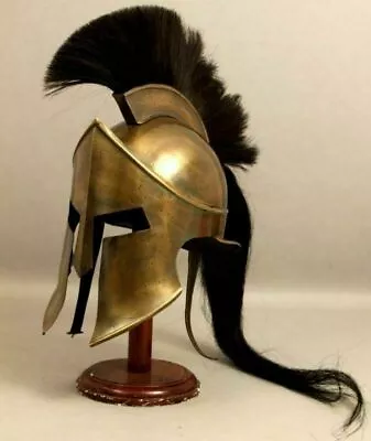 300 King Leonidas Spartan Helmet Warrior Costume Medieval Movie Helmet  • $108.90