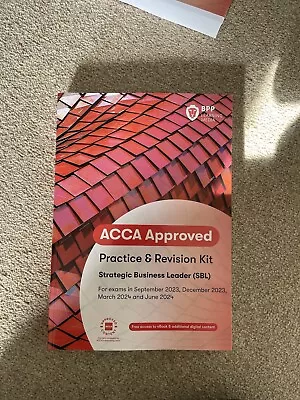 ACCA Strategic Business Leader Practice And Revision Kit 9781035501175 • £24