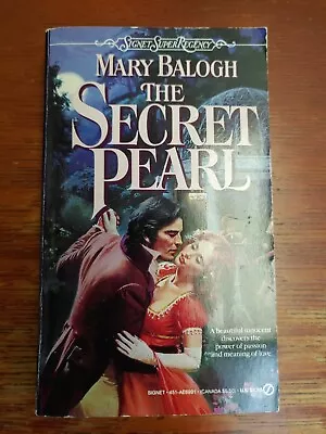 The Secret Pearl By Mary Balogh (1991 Mass Market) Signet Super Regency 1st Ed. • $18.95