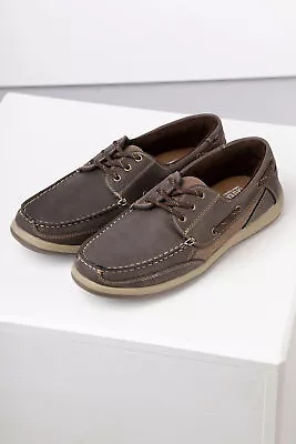 Croft & Barrow Boat Shoes Mens Leather Deck Shoe Loafer Ladies Boat Shoes • £33.99