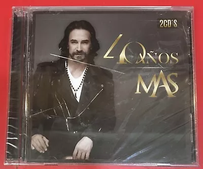 40 AÑOS MAS By MARCO ANTONIO SOLIS (2 CDs 2016 - Fonovisa - Mexico) “BRAND NEW” • $36.87