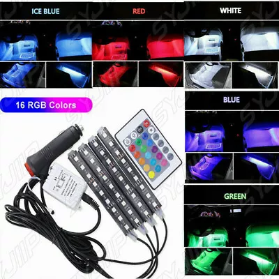RGB Color 36 LED Interior Car Under Dash Floor Seats Accent Light Kit For Toyota • $15.39