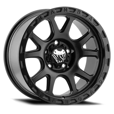 18x9  ET-12 Mamba M27 6x139.7 Matte Black Rims (Set Of 4) • $1127