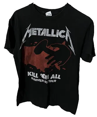 Metallica Kill ‘Em All Tour T-Shirt Usa Size Medium • $26.94
