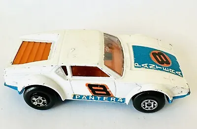Vintage Matchbox Superfast De Tomaso Pantera No.8 Diecast England 1975 • $10