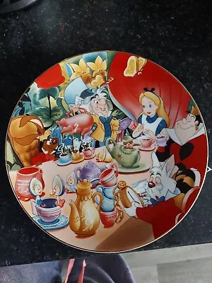 Disney Plate Decorative Display Kenleys Ltd Alice In Wonderland 1951 Perfect • £30