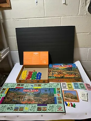 Monopoly Junior Dig'n Dinos Parker Brothers Complete 1990 • $18.37