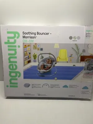 Ingenuity Bouncer Electric Baby Portable Vibration Morrison Soothing Seat #641 • £34.99