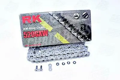 RK Chains 520 X 114 Links GXW Series Xring Sealed Natural Drive Chain • $95.10