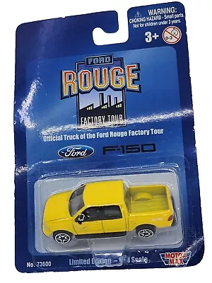 Ford Rouge Factory Tour F-150 MotorMax Limited Edition 1:64 Scale (Yellow) • $29.99