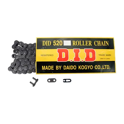 DID 520 Non O-Ring Standard Motorbike Chain - 120 Links • $74.95