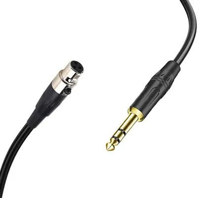Mogami 2319 3-Pin Mini XLR Female To 1/4  TRS Balanced Lavalier Microphone Cable • $13.90