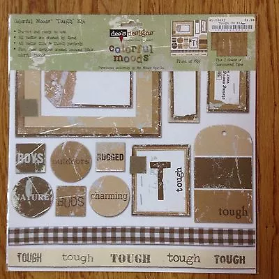 My Mind's Eye Dee's Designs Colorful Moods Kit - Tough • $5