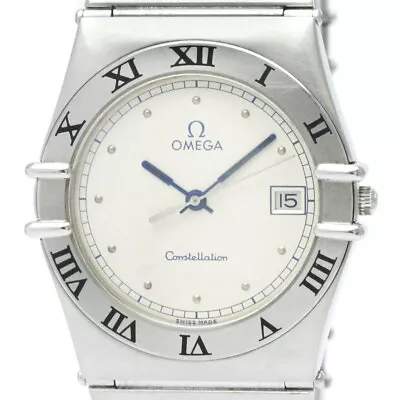 Polished OMEGA Constellation Stainless Steel Quartz Mens Watch 396.1076 BF567335 • $1359