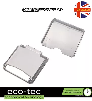 Crystal Clear Protective Hard Shell Case Cover For Nintendo Advance SP (GBA SP) • £6.04