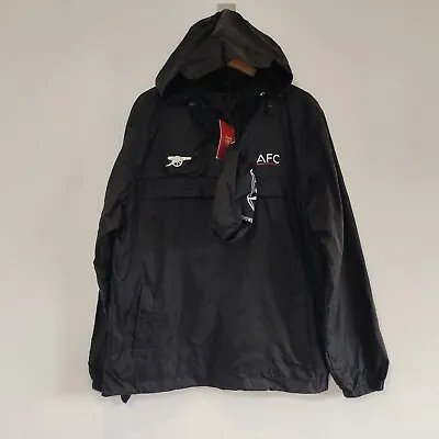 £24.99 • Buy AFC Arsenal Packable Shower Rain Jacket Size Small Black