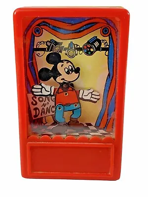 Vintage Disney Mickey Mouse Song Dance Vintage Little Spin Toy 1975 • $32