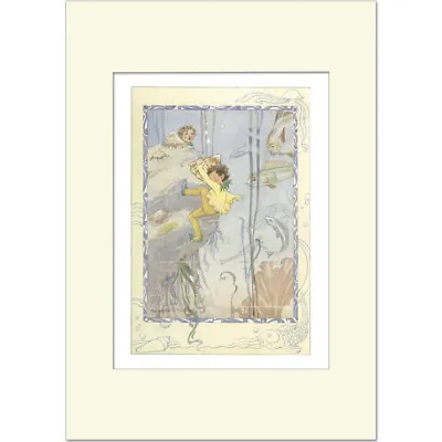 £23.50 • Buy Seaweed Fairy - Margaret Tarrant - Medici Mounted Print