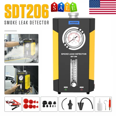 $245 • Buy Autool SDT206 Car Smoke Machine Leak Detector Pipe EVAP Vacuum Diagnostic Tester