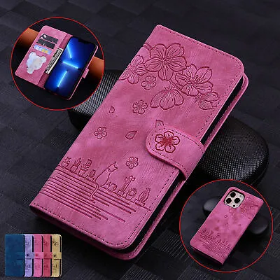 $8.99 • Buy Leather Wallet Case For IPhone 13 12 11 Pro Max X XR XS 8 7 6s 6 Plus Flip Cover