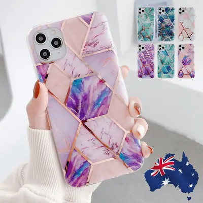 $11.59 • Buy Shockproof Case Marble Pattern Rubber Cover For IPhone 14 13 12 11 Pro Max XR XS