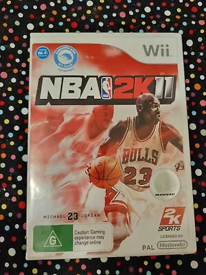 NBA 2K11 Nintendo Wii PAL Game With Manual • $10