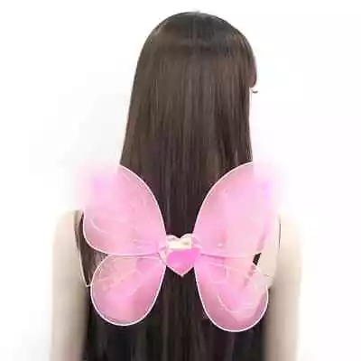 £5.75 • Buy Very Small Butterfly Fairy Wings For Girls Fancy Dress Dressing Up UK Seller